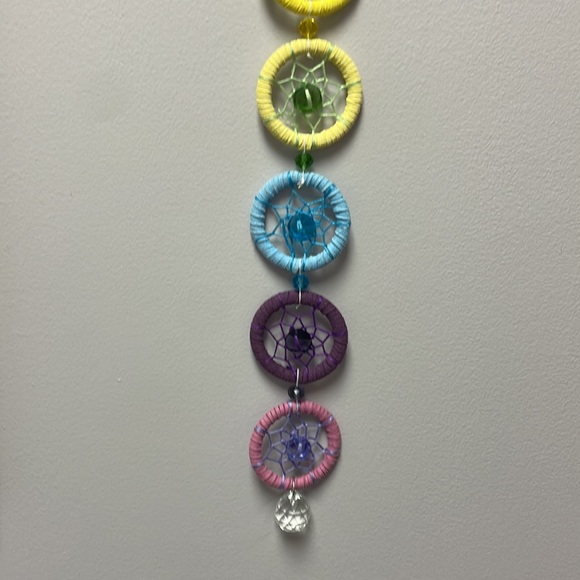 Chakra Rainbow Dream Catcher - Picture 3 of 4